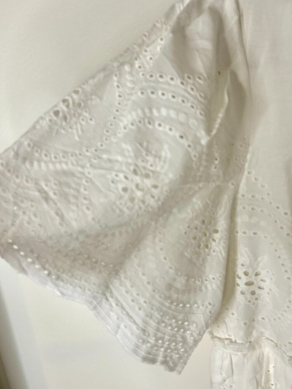 Tuckernuck White Eyelet Crawford Dress Size L - Picture 5 of 7